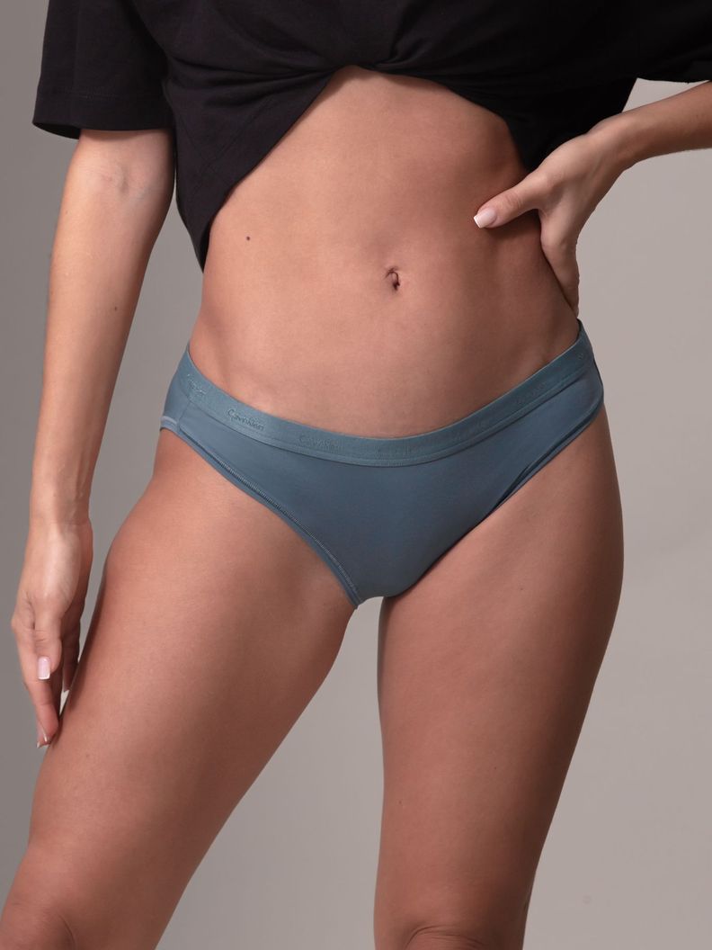 Calzón Bikini Form To Body Natural Gris Calvin Klein-0