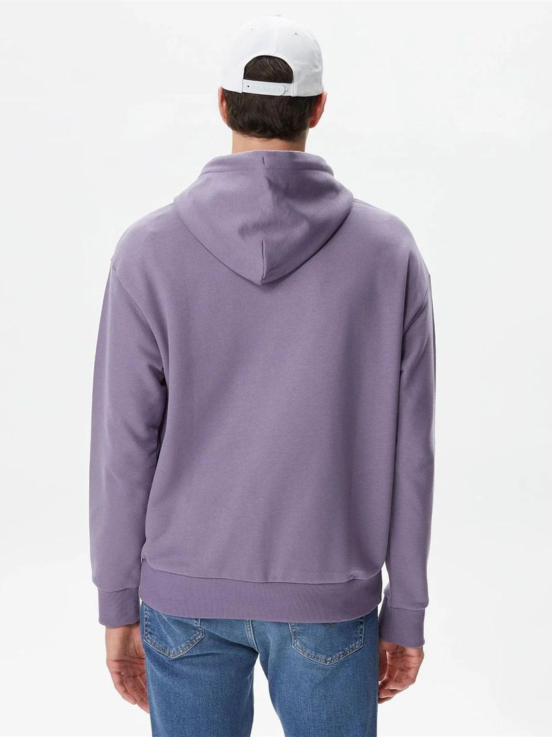 Polerón con Gorro Comfort  Morado Calvin Klein-2
