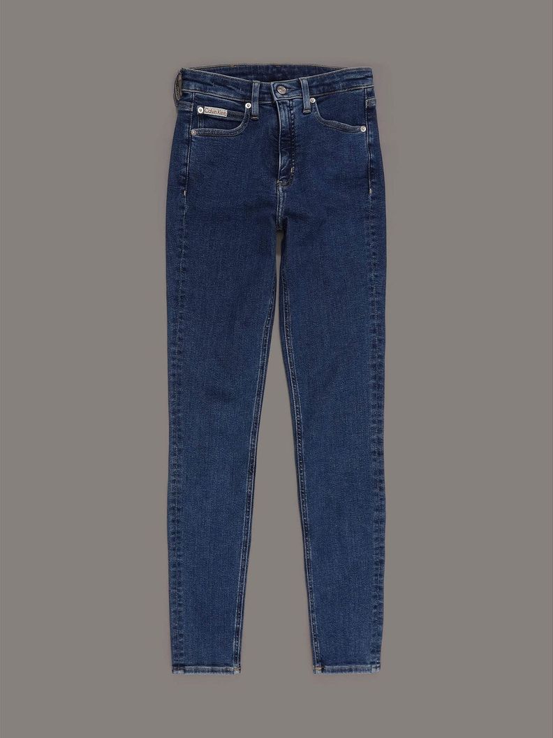 Jeans High Rise A4 Skinny Azul Calvin Klein-4