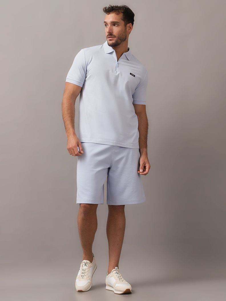 Polo Thermo Tech Logo Azul Calvin Klein-1