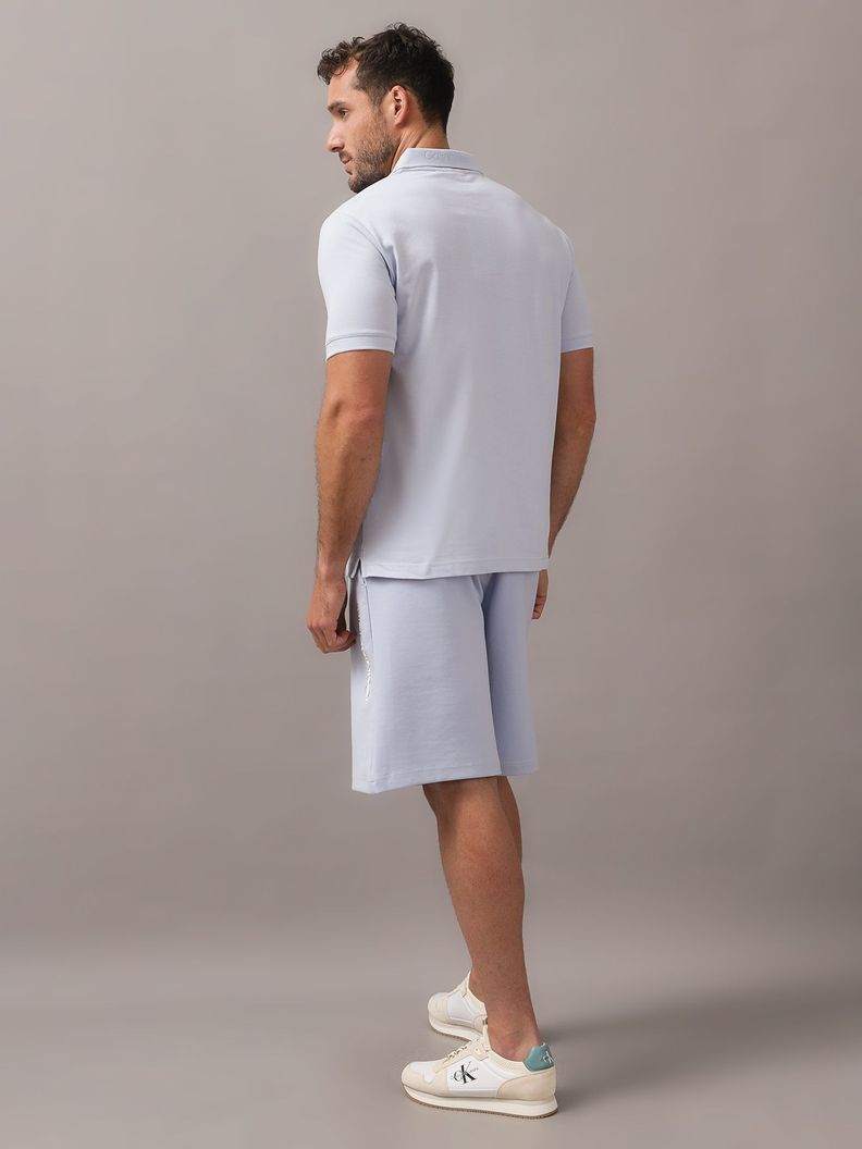 Polo Thermo Tech Logo Azul Calvin Klein-2