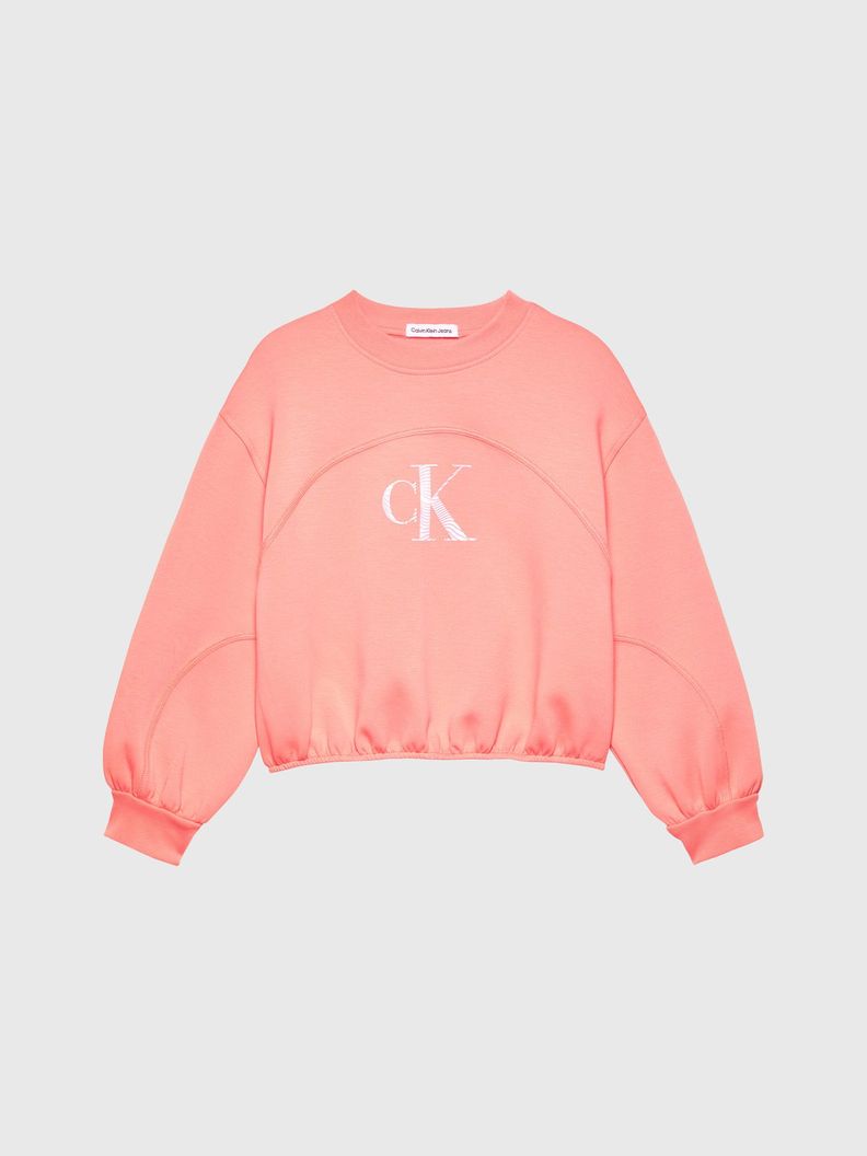 Polerón Niña Iridescent Rosado Calvin Klein-4