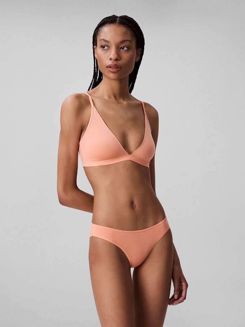 Calzon Bikini - Ideal Cotton Coral Calvin Klein S