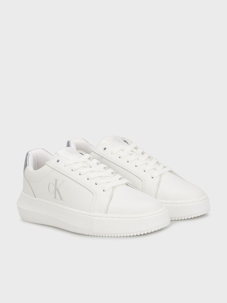 Zapatillas Chunky Cupsole Laceup Blanco Calvin Klein-0