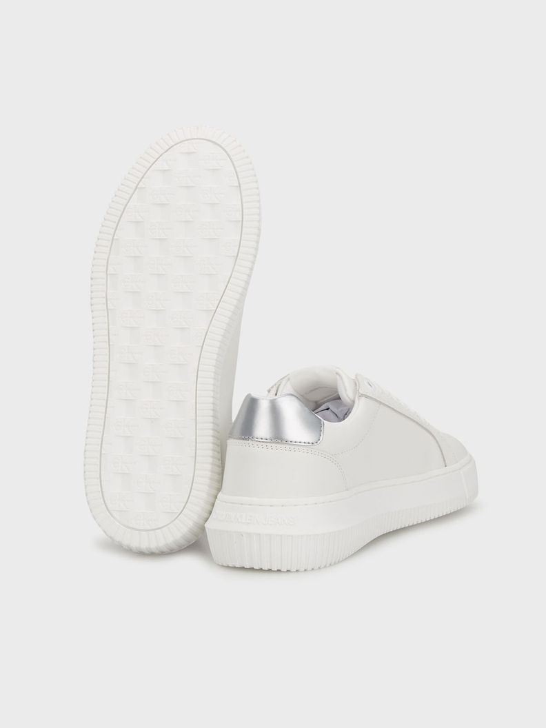 Zapatillas Chunky Cupsole Laceup Blanco Calvin Klein-3