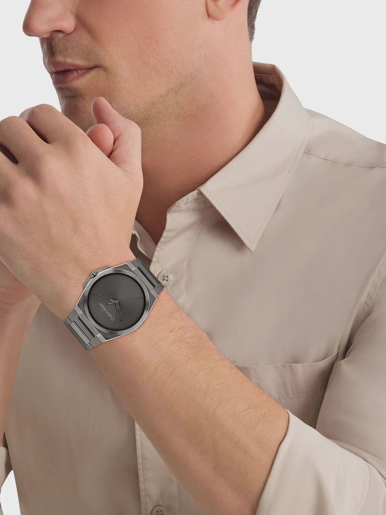 Reloj Bold Multifunction Gris Calvin Klein-3