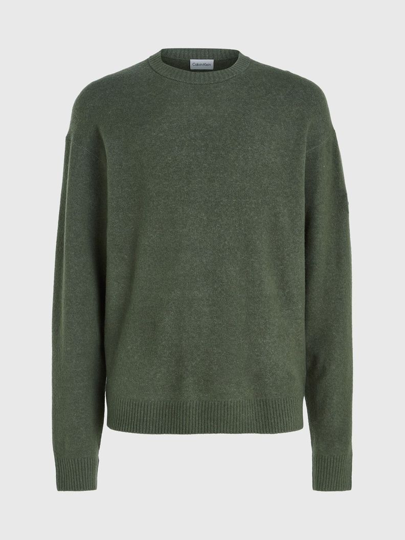 Sweater Lycra Blend Verde Calvin Klein-4