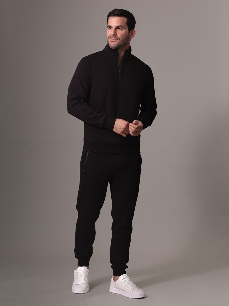 Polerón Lux Tech Negro Calvin Klein-1