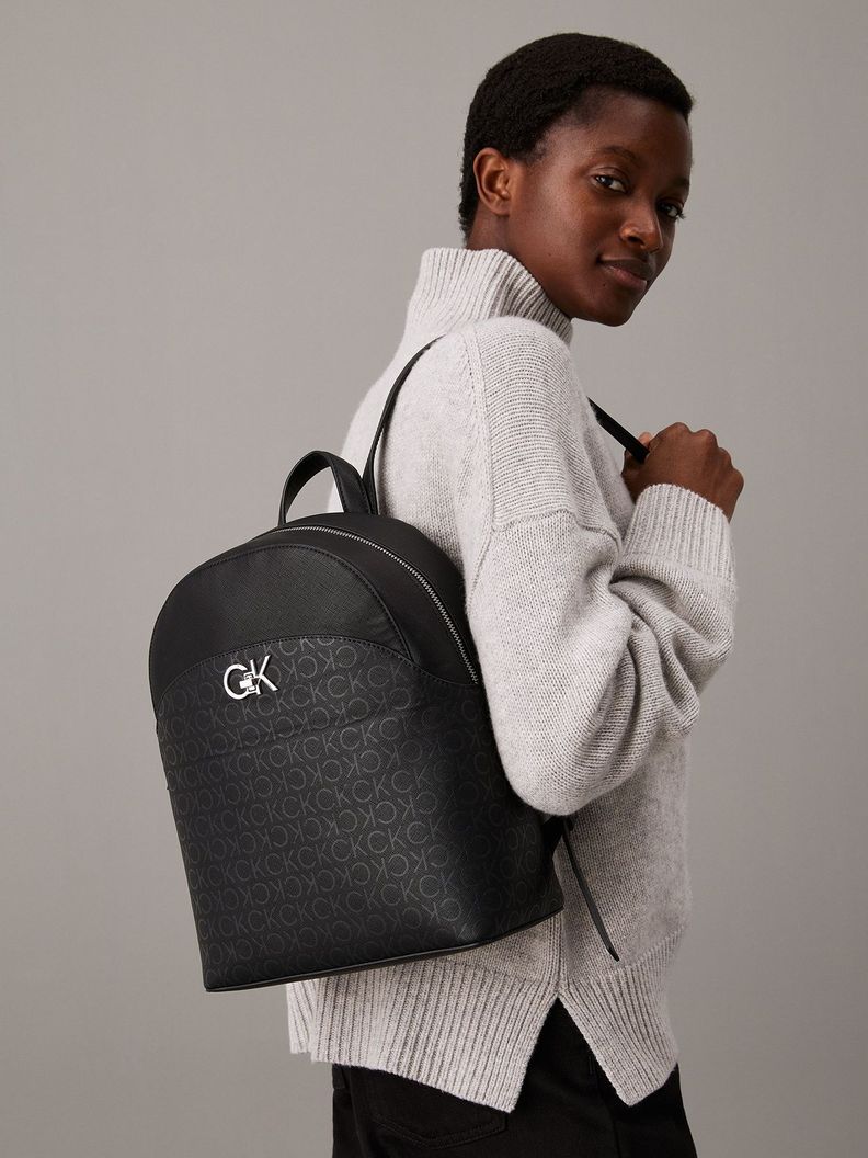 Mochilas Re-Lock Negro Calvin Klein-1