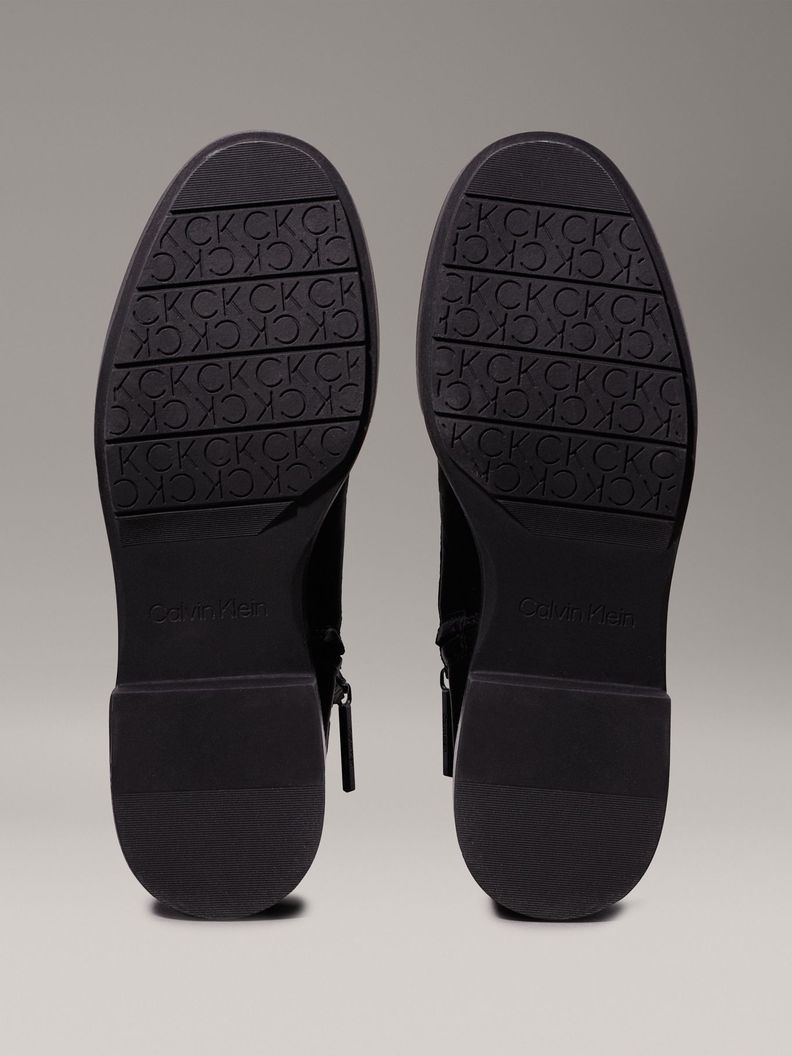 Botas Flat Combat Negro Calvin Klein-3
