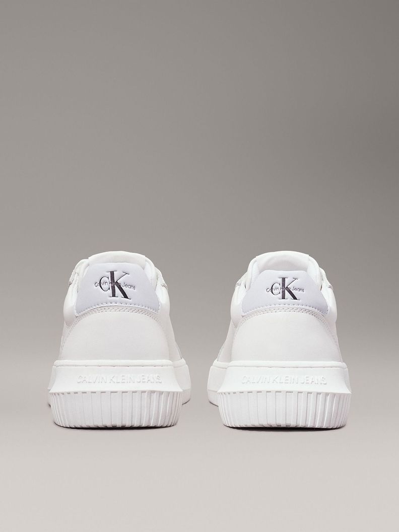 Zapatillas de Cuero Chunky Mono Blanco Calvin Klein-1