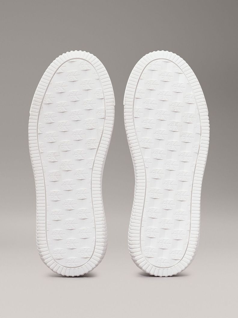 Zapatillas de Cuero Chunky Mono Blanco Calvin Klein-3