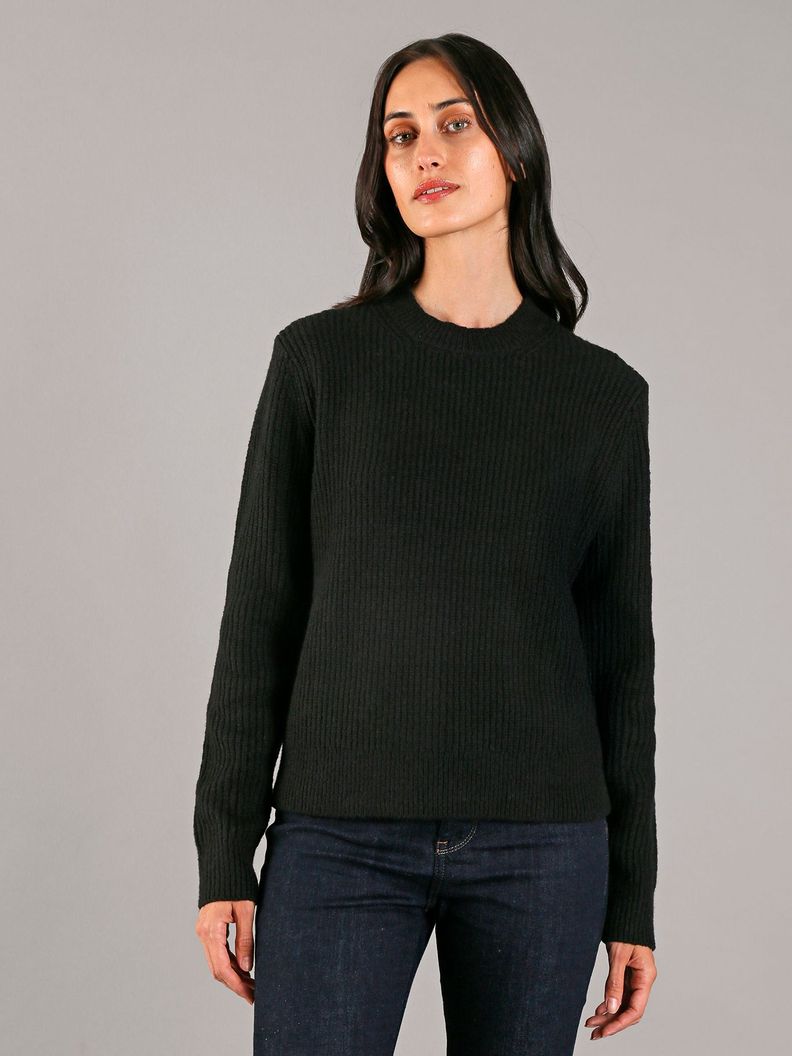 Sweater Boucle Rib Negro Calvin Klein-0
