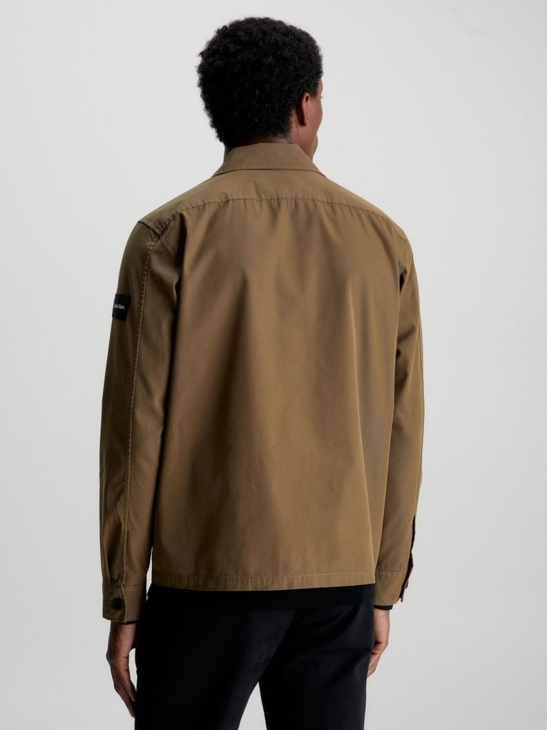 Sobrecamisa Cotton Nylon Café Calvin Klein-2