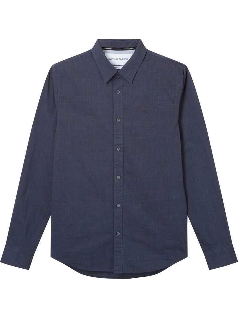 Camisa Structured Gris Calvin Klein