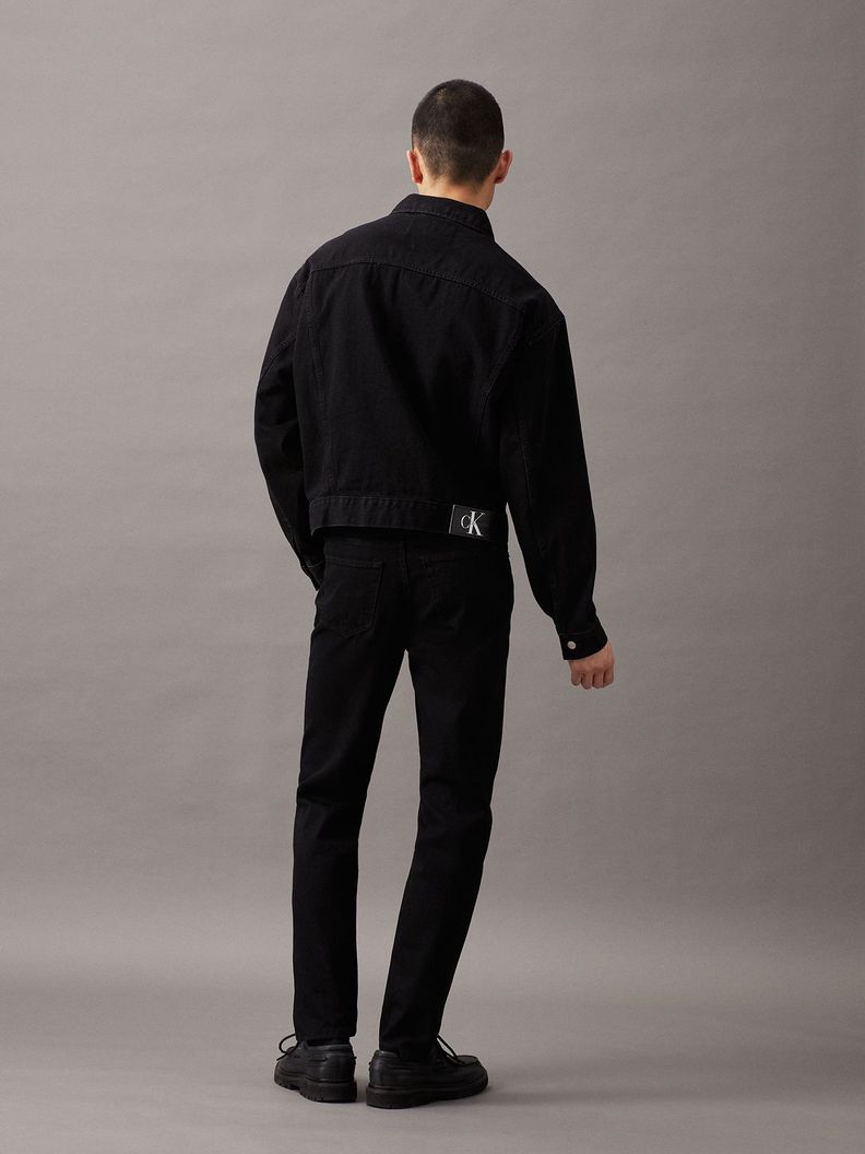 Jeans Regular Taper Negro Calvin Klein-2