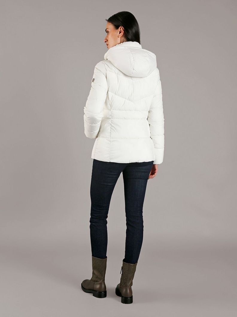 Parka Liquid Stretch Puffer Blanco Calvin Klein-2