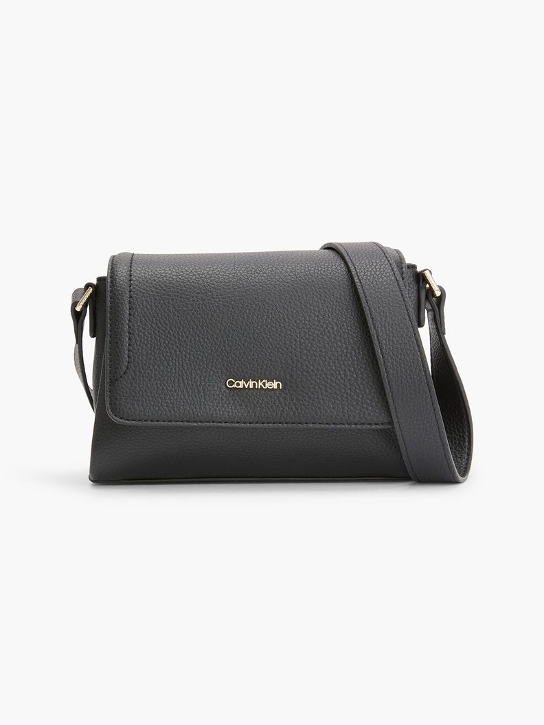 Cartera Ck Elevated Crossbody Negro Calvin Klein-0