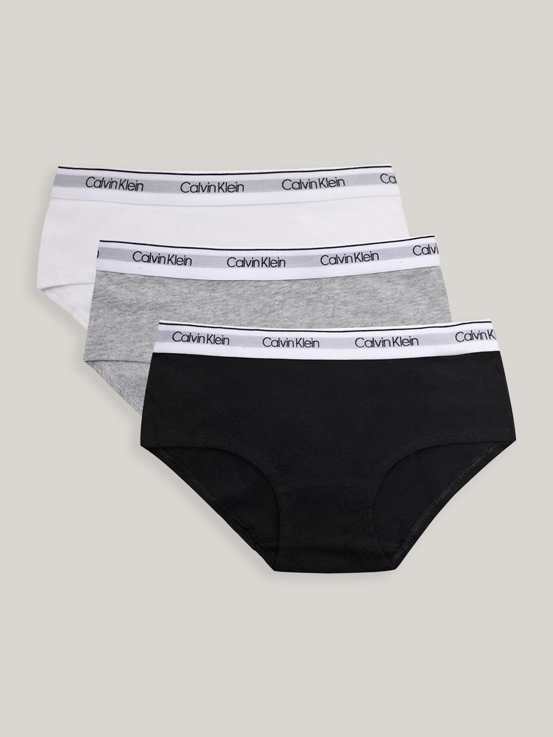 Pack 3 Niña Calzones Hipster Surtido Calvin Klein-0