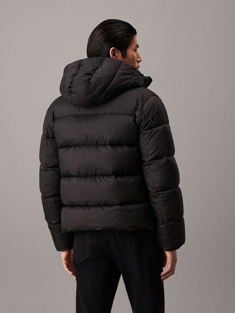 Parka con Gorro Quilt Puffer Negro Calvin Klein-2