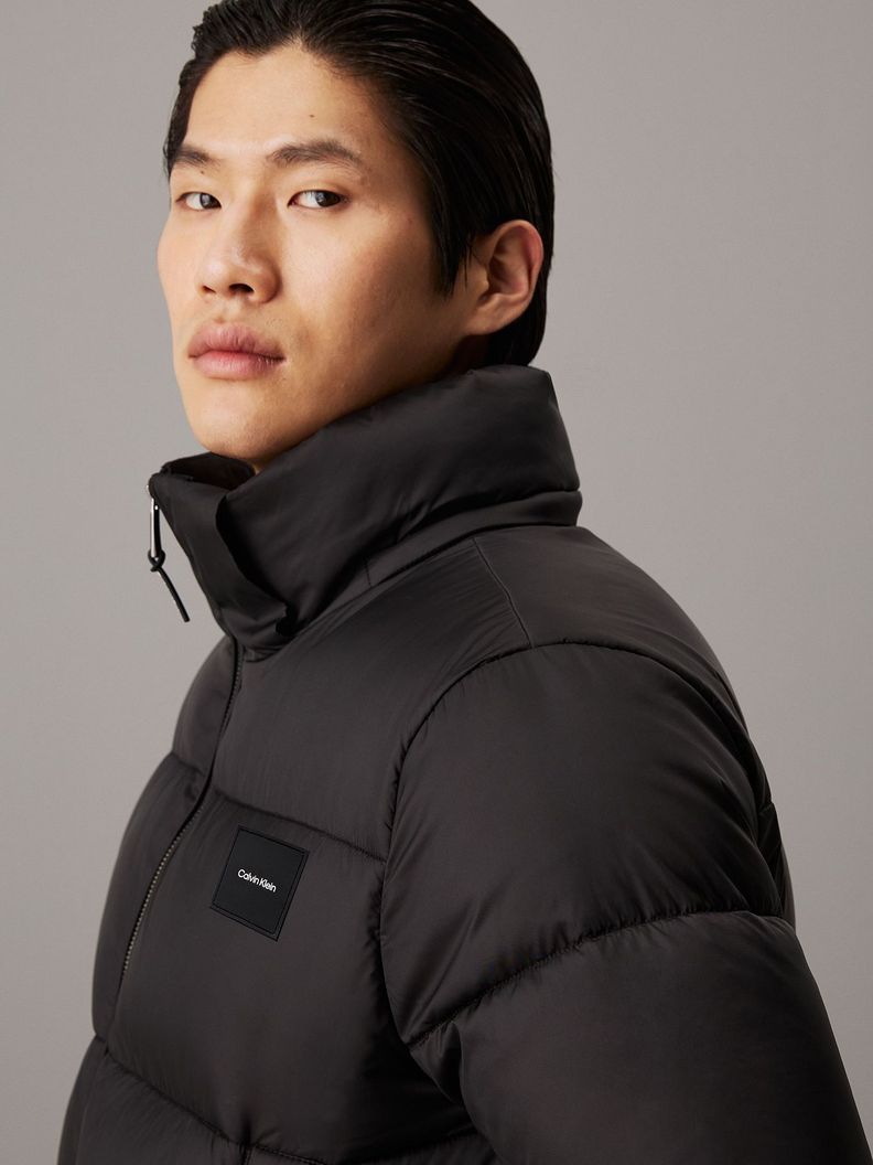 Parka con Gorro Quilt Puffer Negro Calvin Klein-3