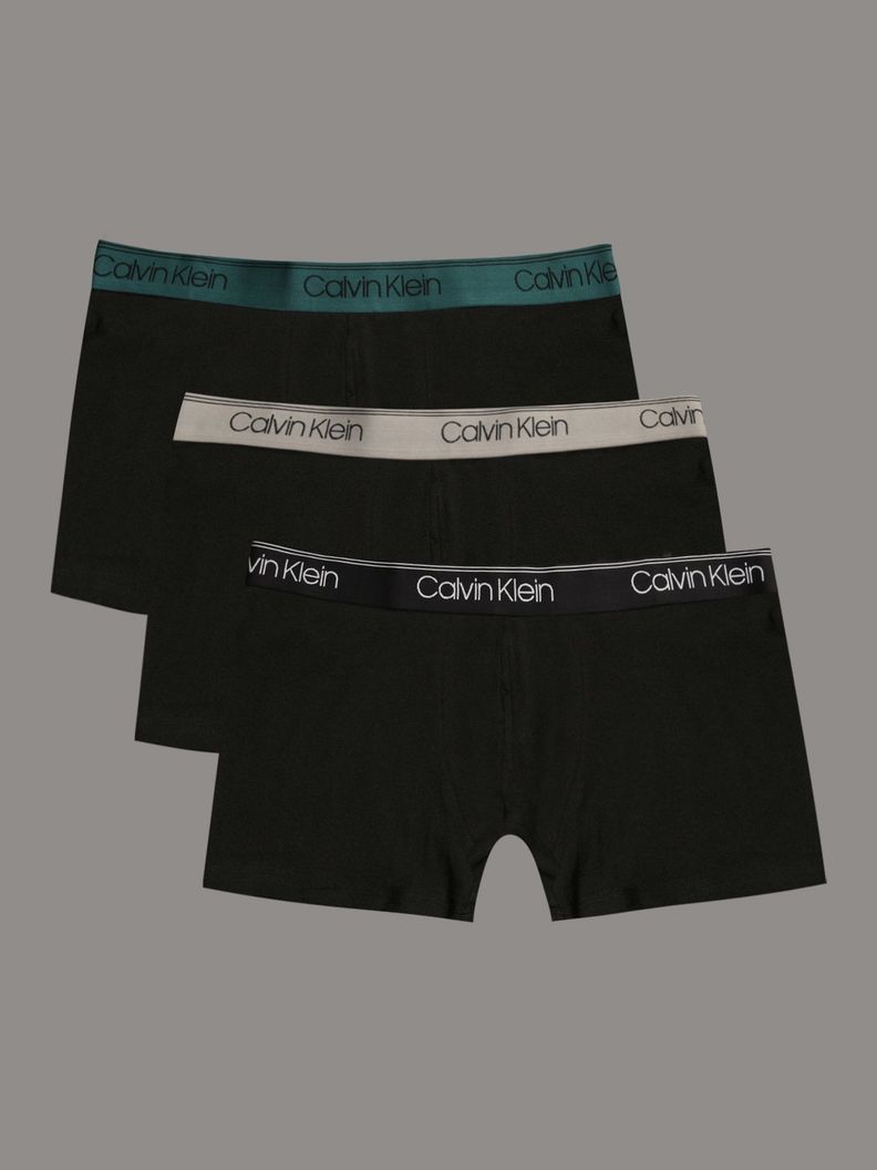 Pack 3 Bóxers Brief-Micro Stretch Negro Calvin Klein-0