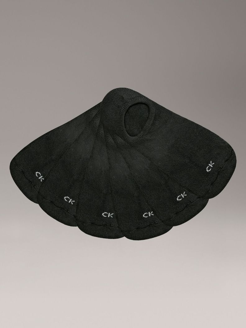 Pack 6 Calcetines Cushion Liner Negro Calvin Klein-0