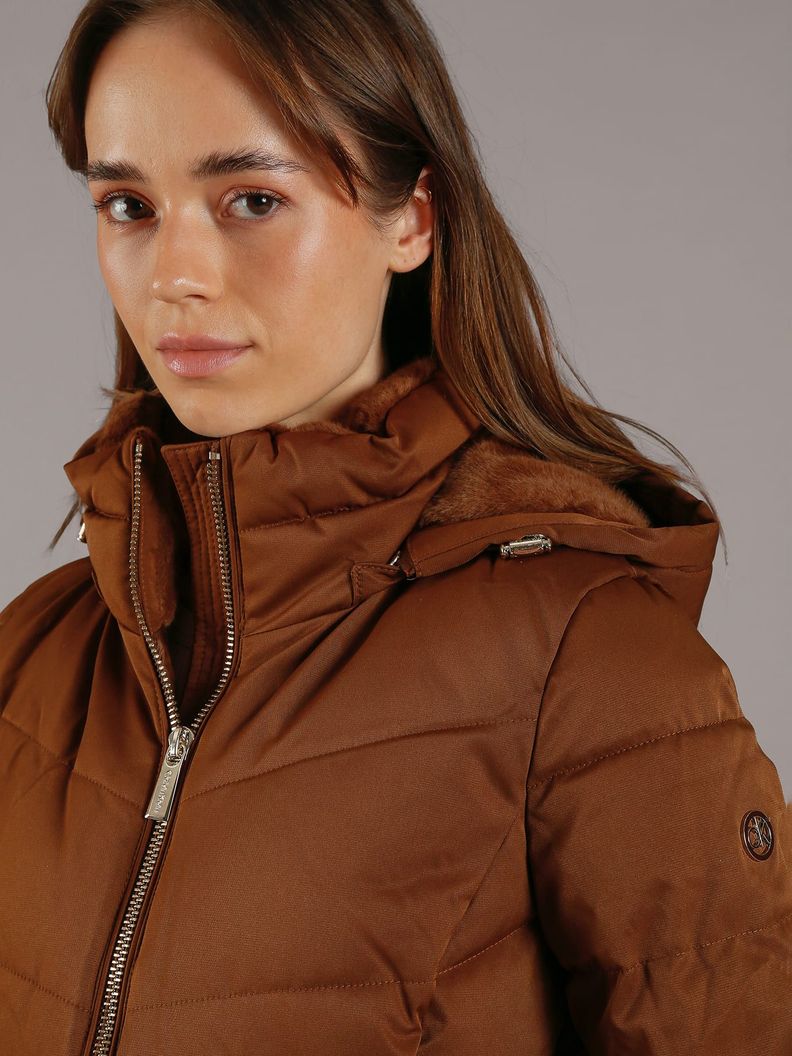 Parka Liquid Stretch Puffer Café Calvin Klein-3