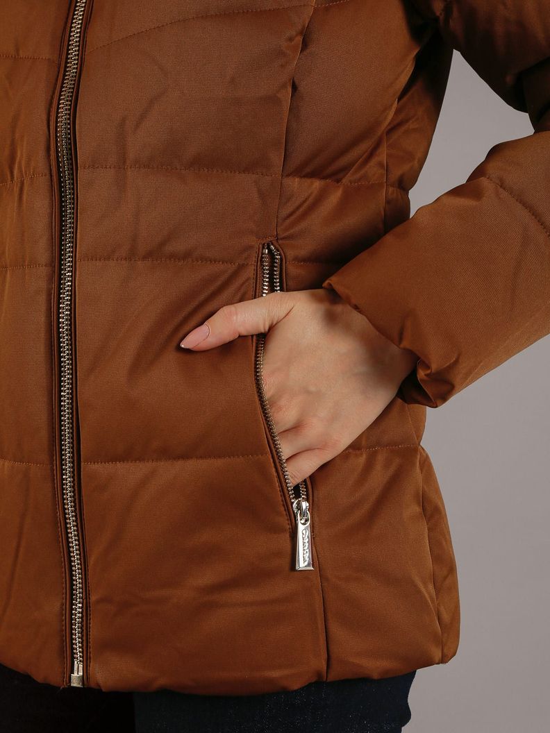 Parka Liquid Stretch Puffer Café Calvin Klein-4