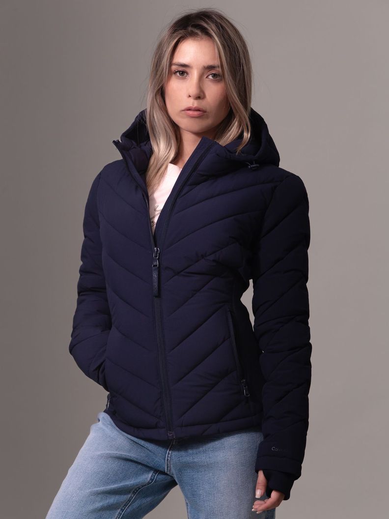 Parka Stretch Packbale Azul Calvin Klein-0
