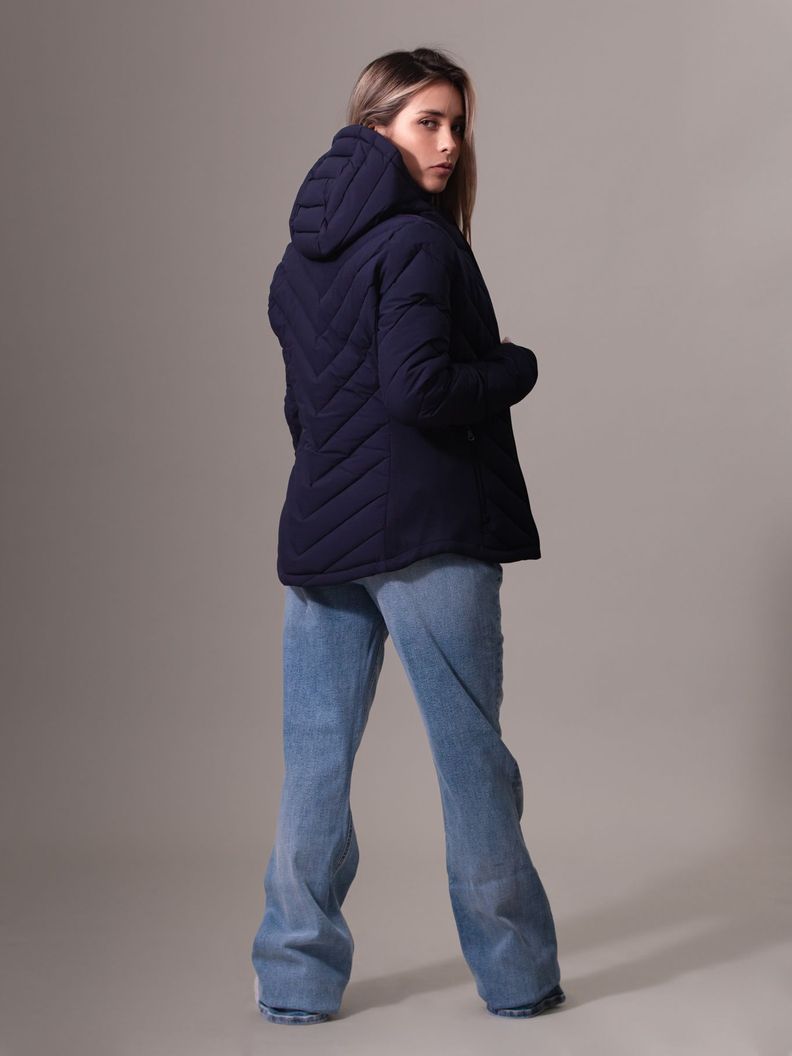 Parka Stretch Packbale Azul Calvin Klein-2