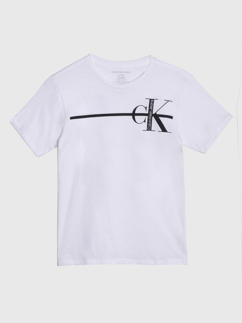 Polera Niño Limbo 100 Blanco Calvin Klein-0