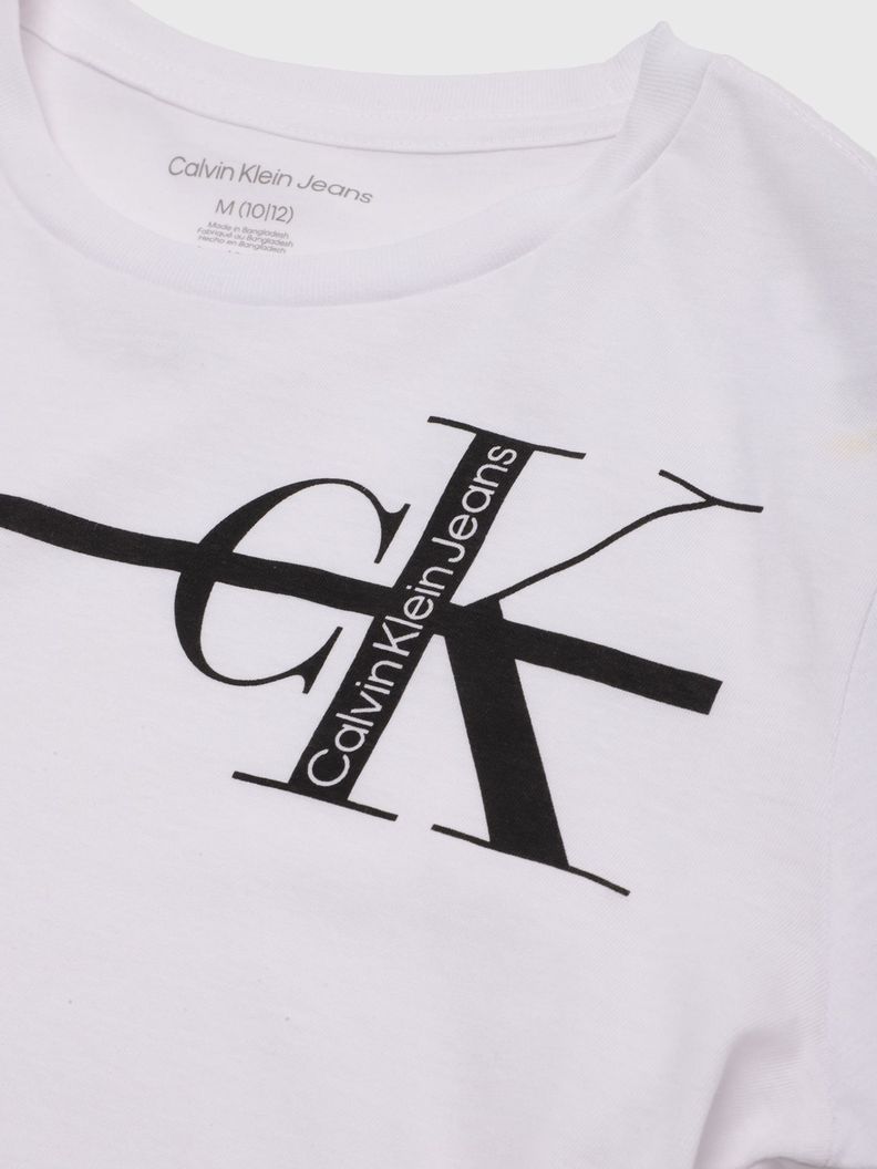 Polera Niño Limbo 100 Blanco Calvin Klein-2