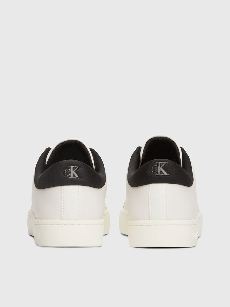 Zapatilla Cuero Classic Cupsole Low Blanco Calvin Klein-1