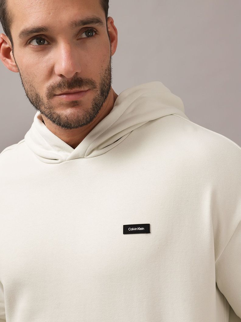 Polerón con Gorro Cotton Comfort Blanco Calvin Klein-3