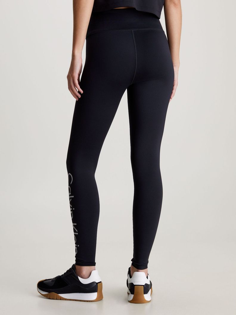 Calzas Vertical Logo Negro Calvin Klein-2