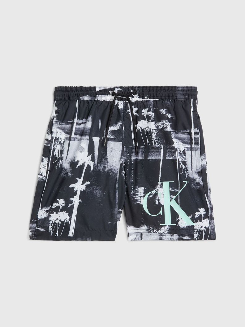 Traje de Baño Niño CK Monogram Negro Calvin Klein-0