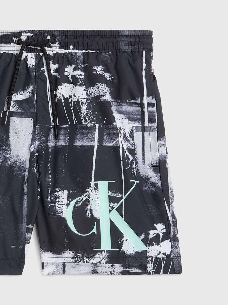 Traje de Baño Niño CK Monogram Negro Calvin Klein-2