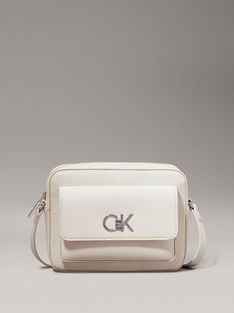 Bandolera Re-Lock Blanco Calvin Klein-0
