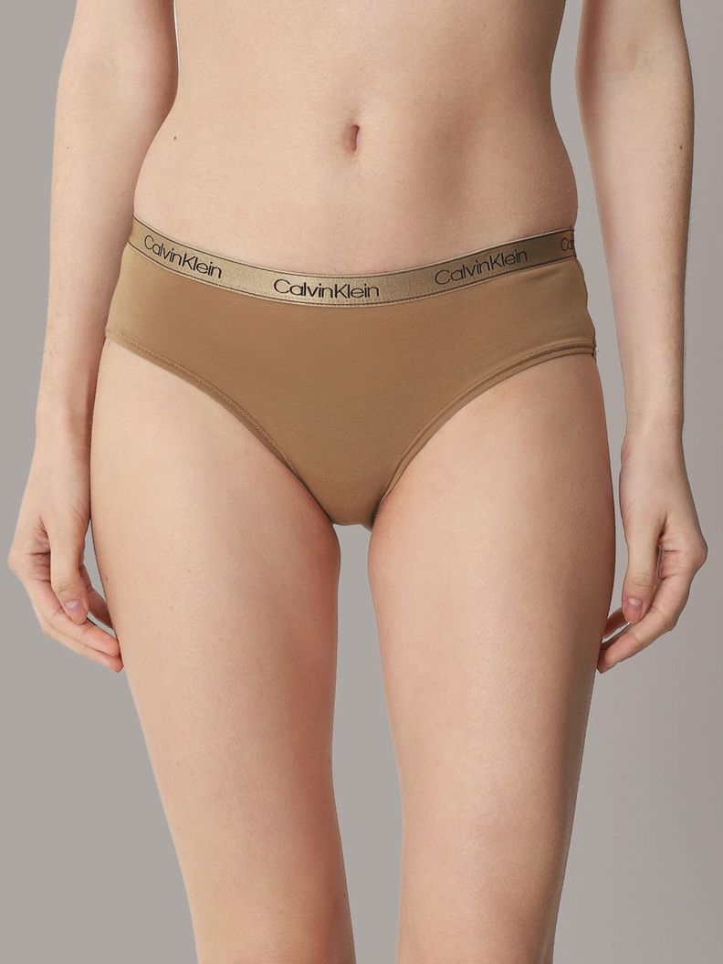 Calzón Hipster Cotton Essential Café Calvin Klein-0
