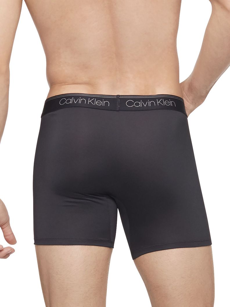 Pack 3 Bóxer Brief Micro Stretch Negro Calvin Klein-2
