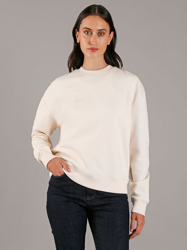 Polerón Hero Logo Beige Calvin Klein-0