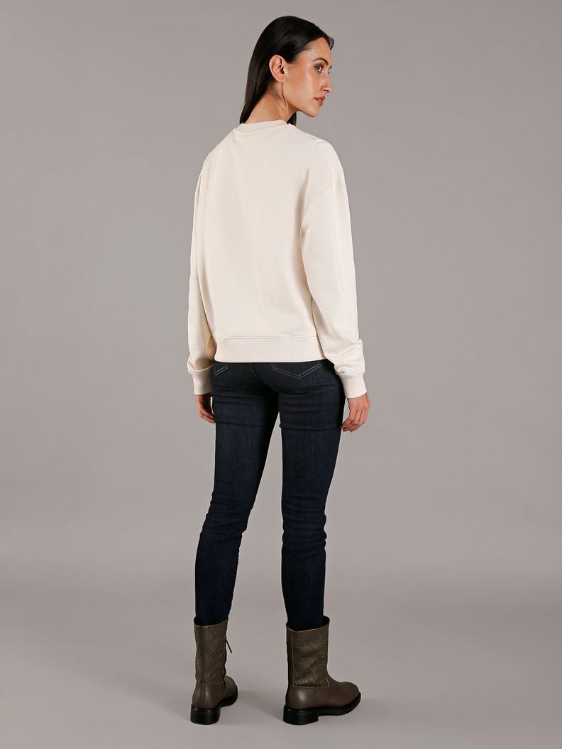 Polerón Hero Logo Beige Calvin Klein-2