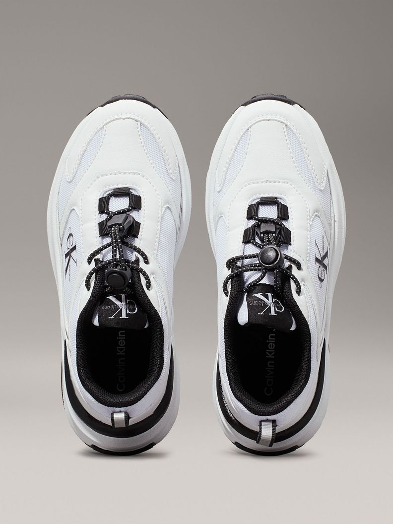 Zapatillas Niño Low Cut Lace-Up Blanco Calvin Klein-2