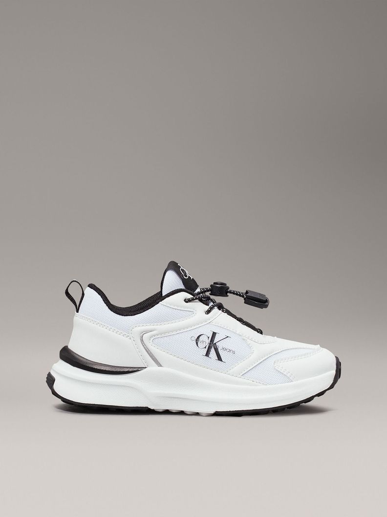 Zapatillas Niño Low Cut Lace-Up Blanco Calvin Klein-4
