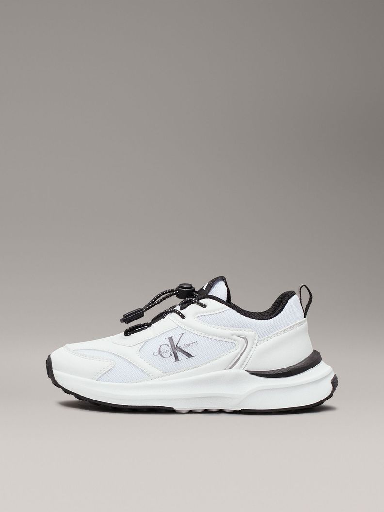 Zapatillas Niño Low Cut Lace-Up Blanco Calvin Klein-5