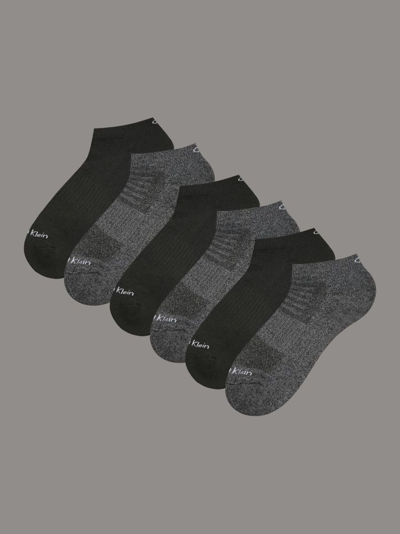 Pack 6 Calcetines Lowcut Negro Calvin Klein-0