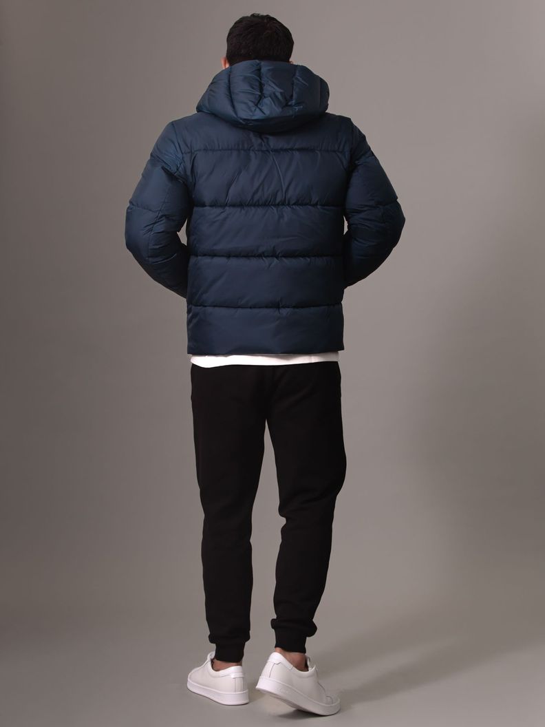 Parka con Gorro Quilt Puffer Azul Calvin Klein-2