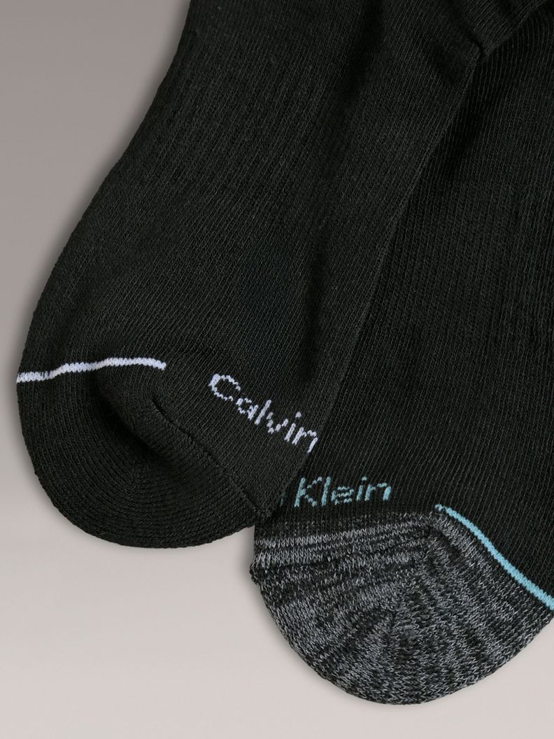 Pack 6 Calcetines Cushion Show Negro Calvin Klein-1