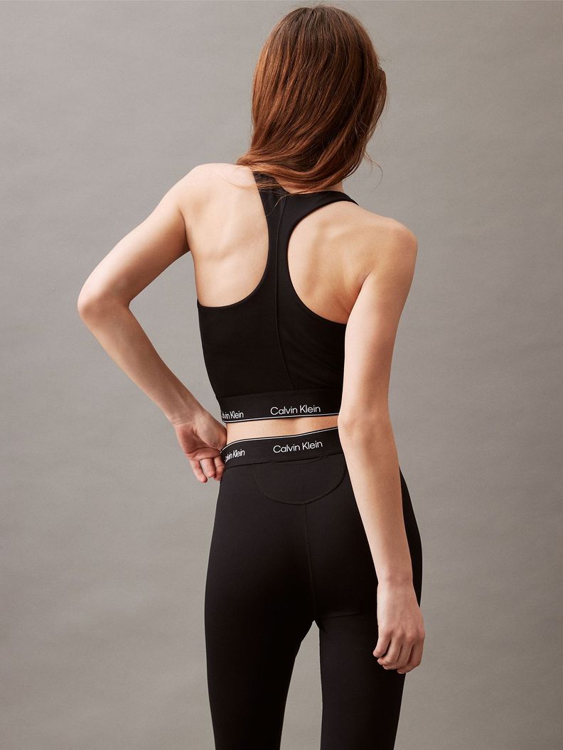 Polera Cropped CK Sport Negro Calvin Klein-2